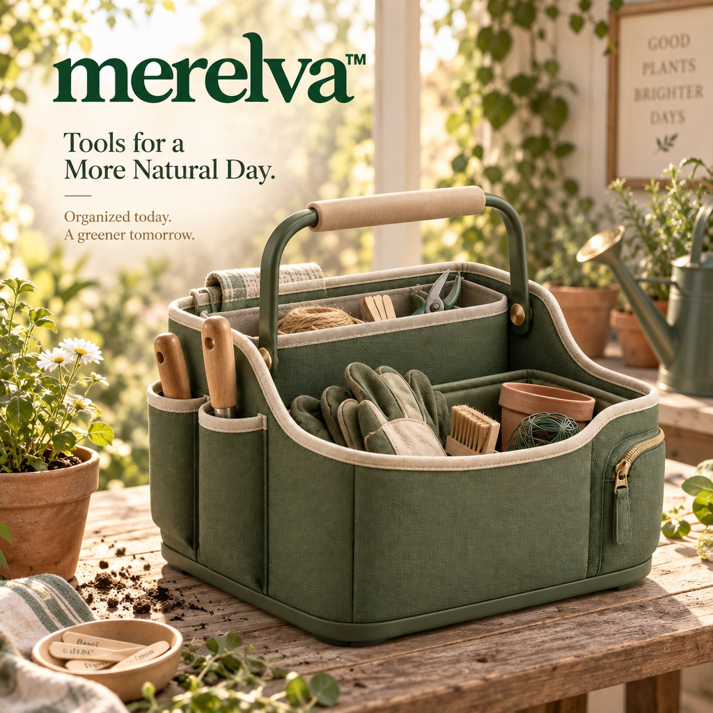 merelva™ Structured Garden Carry Caddy