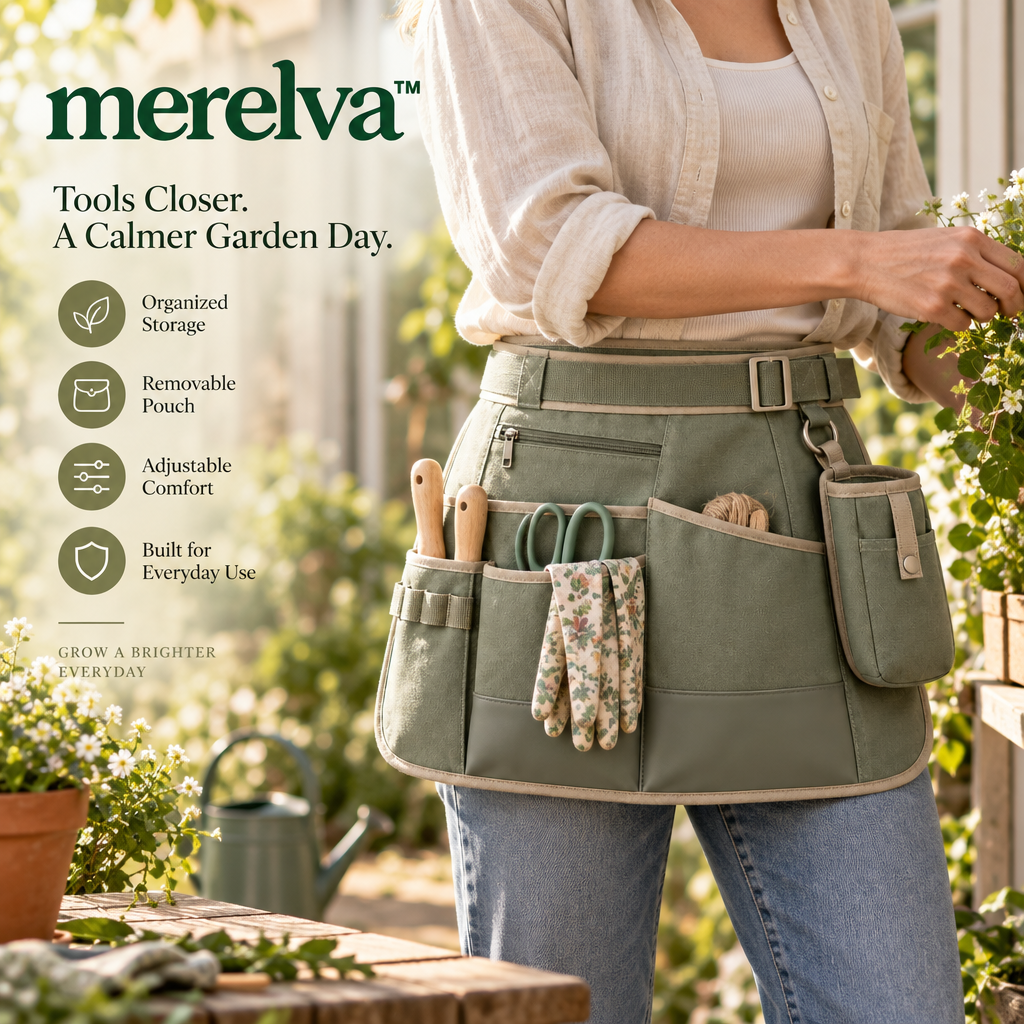 merelva™ Functional Garden Utility Apron