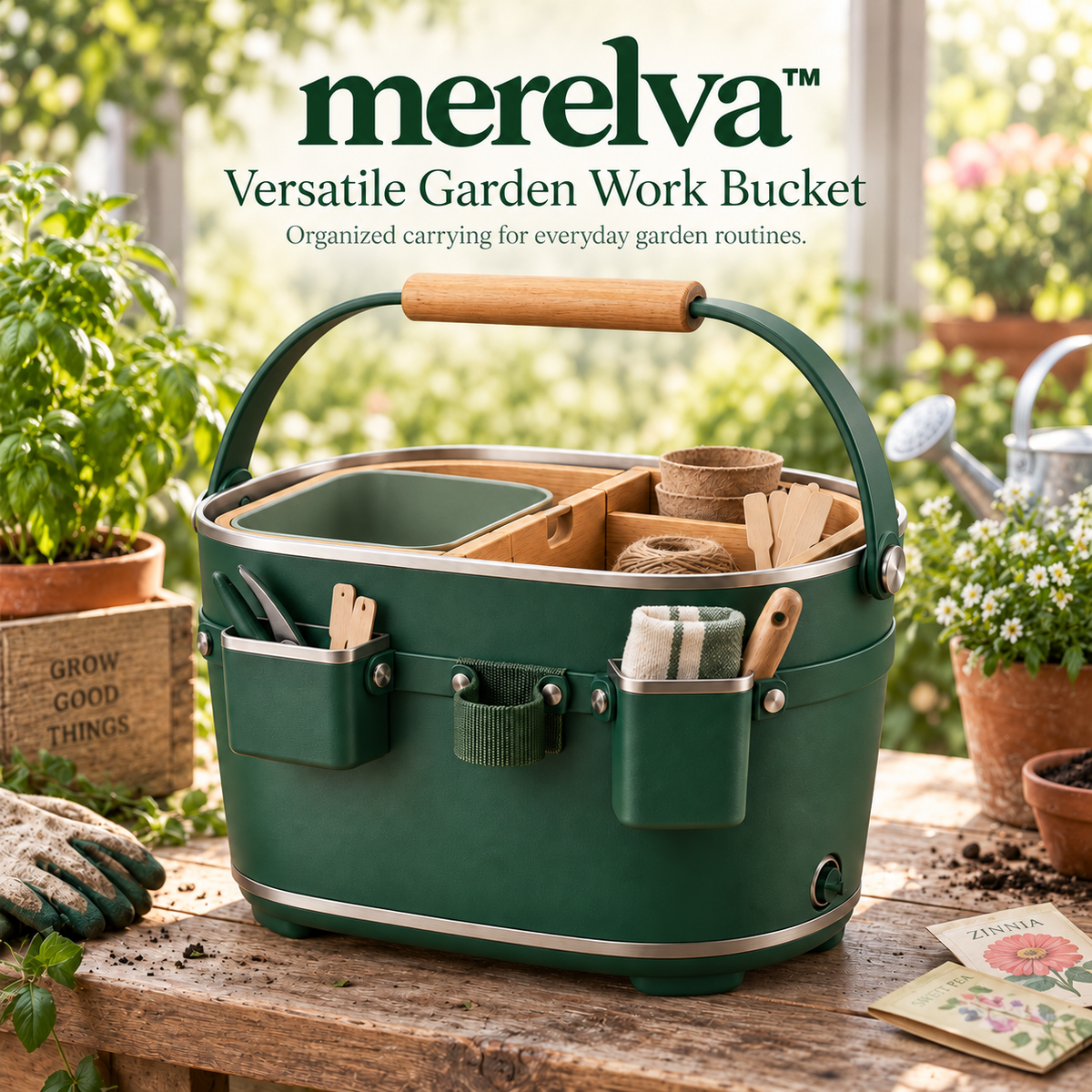 merelva™ Versatile Garden Work Bucket