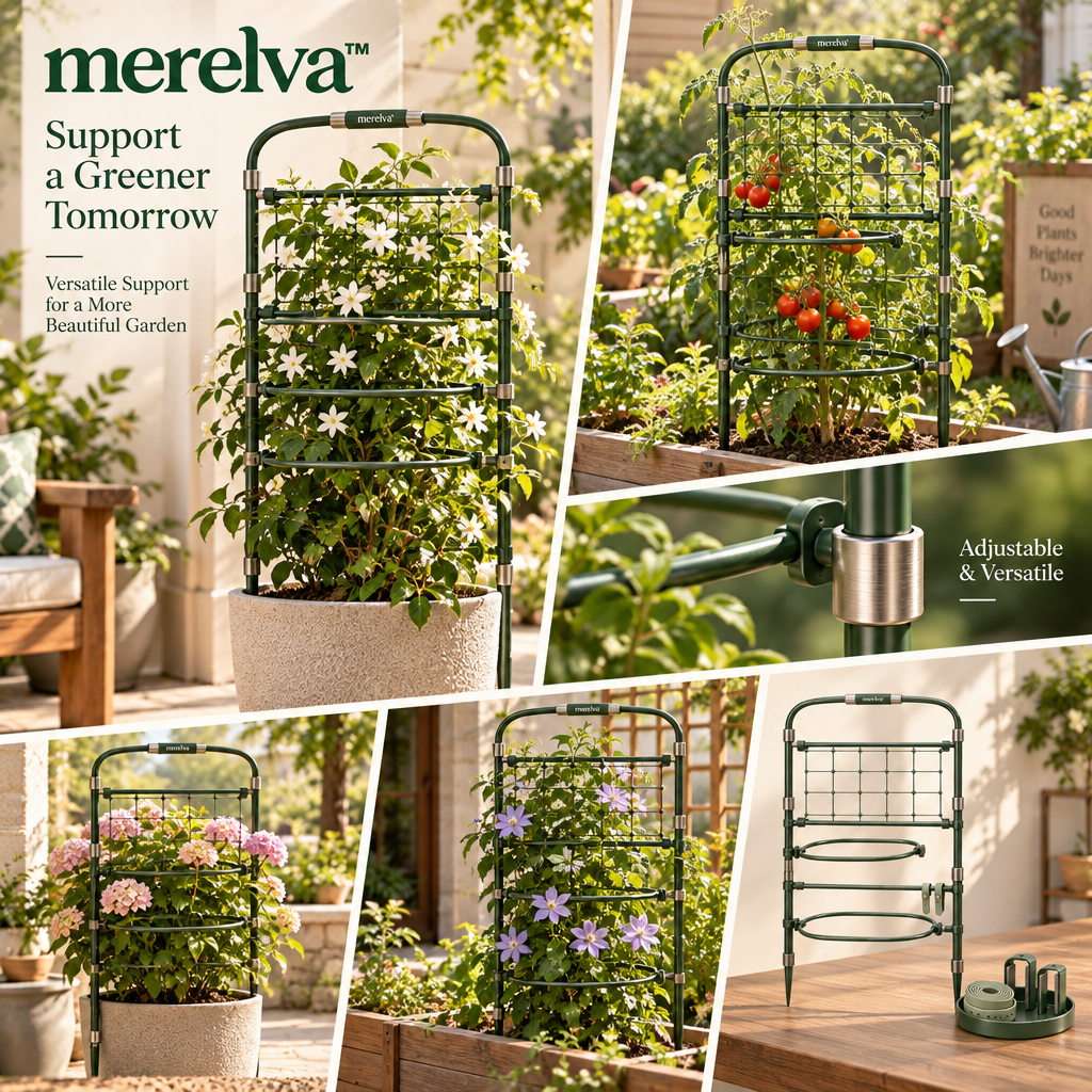 merelva™ Adjustable Plant Support Frame Set