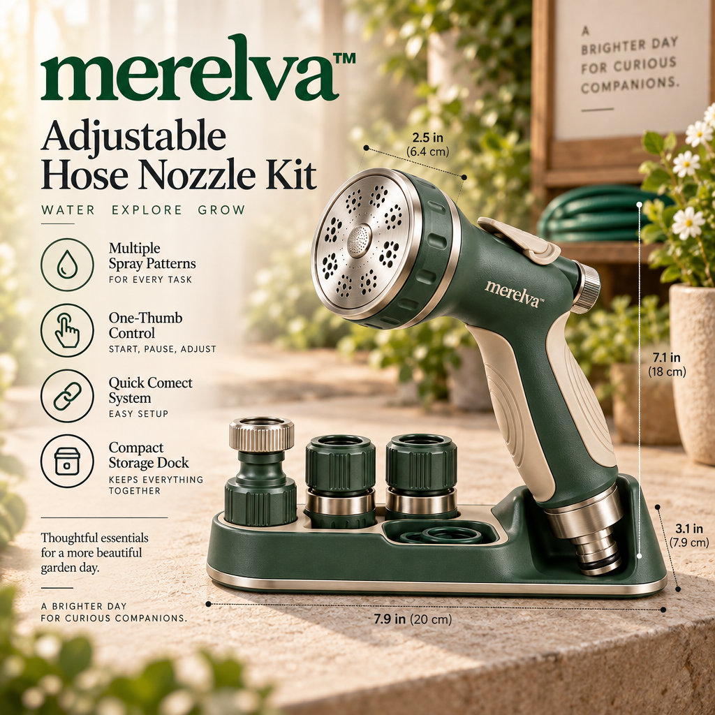 merelva™ Adjustable Hose Nozzle Kit