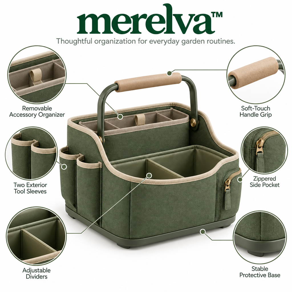 merelva™ Structured Garden Carry Caddy