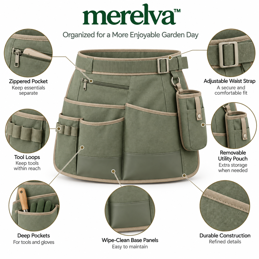 merelva™ Functional Garden Utility Apron