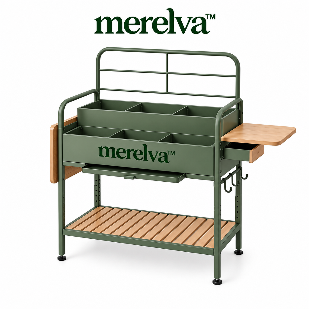 merelva™ Elegant Raised Planter Stand